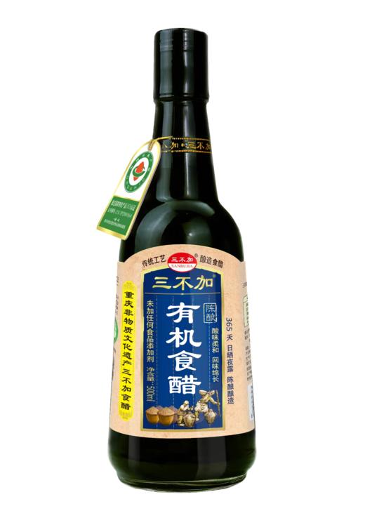三不加500ml陈酿有机食醋 商品图1
