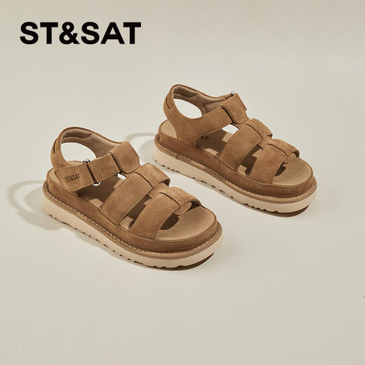 星期六休闲户外厚底增高沙滩凉鞋SSC2115940 商品图2