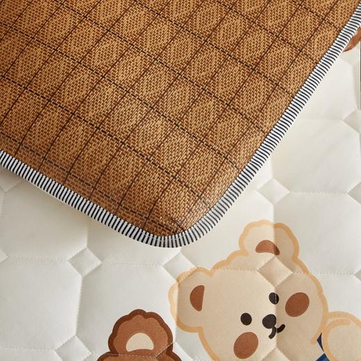 【多功能双面】印花磨毛藤席垫系列新款床垫双面榻榻米床垫 商品图1