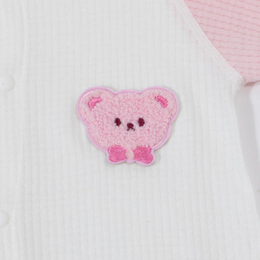 贝贝怡童装婴幼儿空调连体衣夏季长袖2024新款男女宝宝纯棉哈衣夏ZB1DL021 商品图2