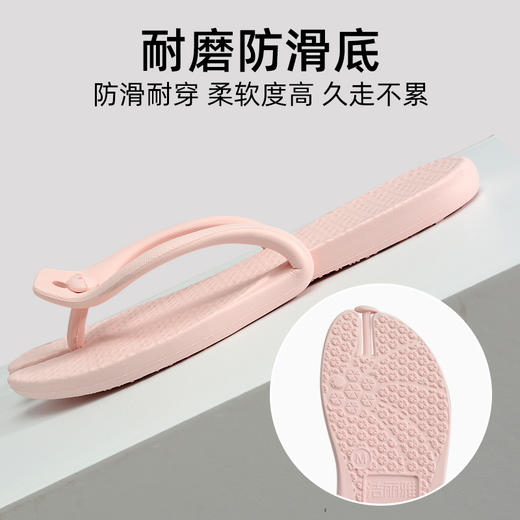 【随身行折叠拖鞋】清凉旅行折叠便携人字拖旅游沙滩防滑外穿浴室软底夏季 商品图2