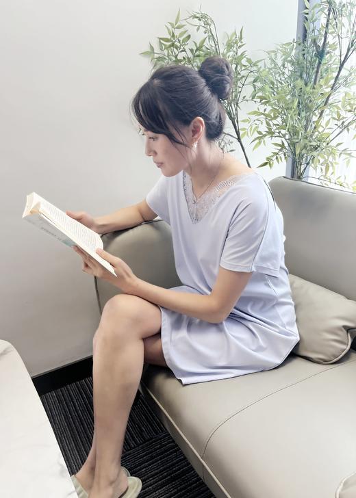 【莱赛尔棉】SCHIESSER德国舒雅女士家居裙面料（莱赛尔+棉）。31/23036D 商品图5