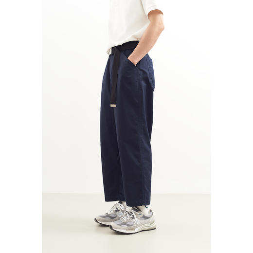 吃茶去chichaqu2024新款轻薄春夏锥形九分裤宽松长裤男女百搭 商品图2