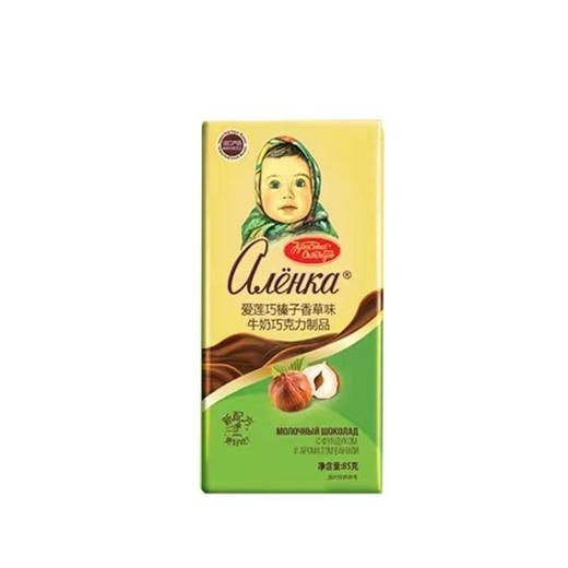 爱莲巧85g榛子香草味牛奶巧克力 商品图0