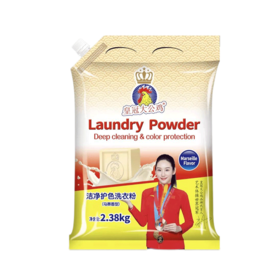 皇冠大公鸡2.38kg洁净护色洗衣粉