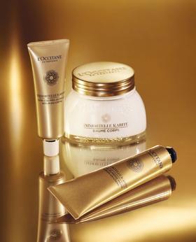 欧舒丹黄金蜡菊手颈身护理套