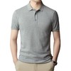 【纯色短袖Ｔ恤男】夏季纯棉薄款中青年休闲翻领polo衫 男高级感休闲衣   商品缩略图4