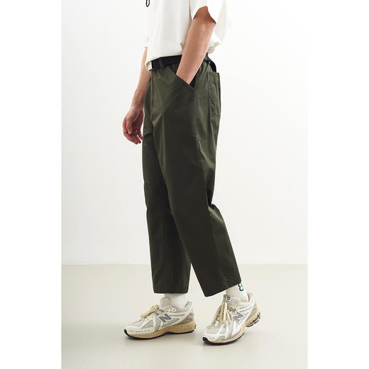 吃茶去chichaqu2024新款轻薄春夏锥形九分裤宽松长裤男女百搭 商品图1