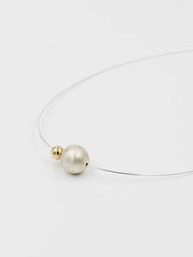 AWU｜小PL-NS  Planet Necklace 8+16mm [ 行星 项链  小]