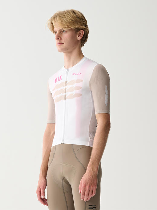 MAAP 男士 Eclipse Pro Air Jersey 2.0短袖骑行服樱花白 商品图0
