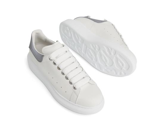 【预定秒】Alexander McQueen 麦昆女士真皮小白鞋 各尾色各款品系列 商品图7