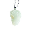 【天然正品】天然糯种浅绿色锦鲤造型翡翠（好运、纳福）吊坠项链300424NJ08 商品缩略图0