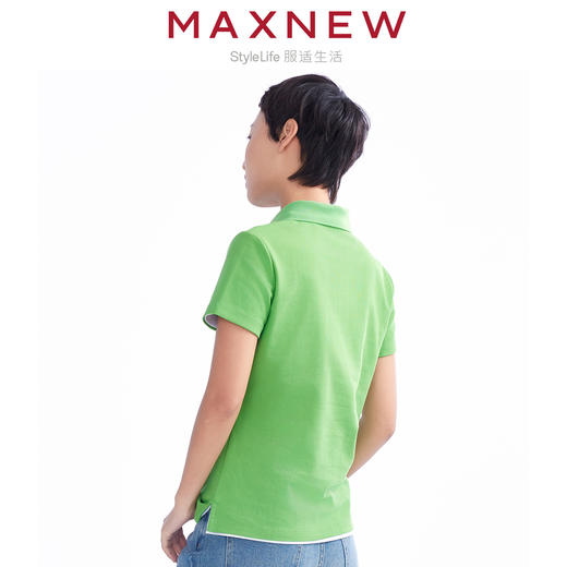 【POLO】女装吸湿透气合体剪裁经典多彩POLO 1N2221104 商品图2