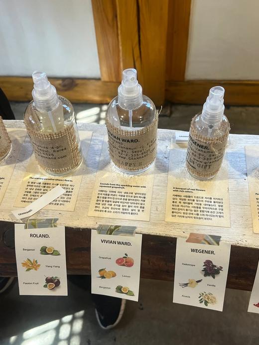 【园园韩国采购】granhand香水 手工定制香氛清新花果草木香调可刻字/数字 /字母 商品图8