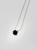 AWU｜BS-N-S  银  Black Spinel Necklace 9mm [ 曜 黑尖晶 项链 ] 商品缩略图1