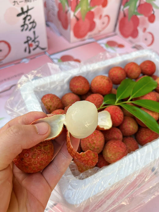【白糖罂】白糖罂荔枝，海南荔枝 无水干荔枝，入口甘甜水润，可以尝鲜啦！ 商品图6