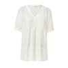 Famecoco范可儿气质宽松吊带衬衫两件套新款V领微透上衣女夏FAB3BH023 商品缩略图5