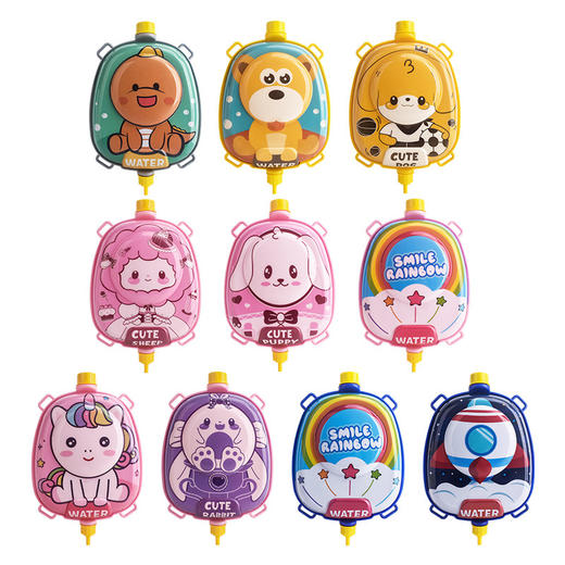 「19.9包邮！数款可选」儿童背包水枪 夏天戏水玩具抽拉式大容量男女孩小孩玩具 商品图4