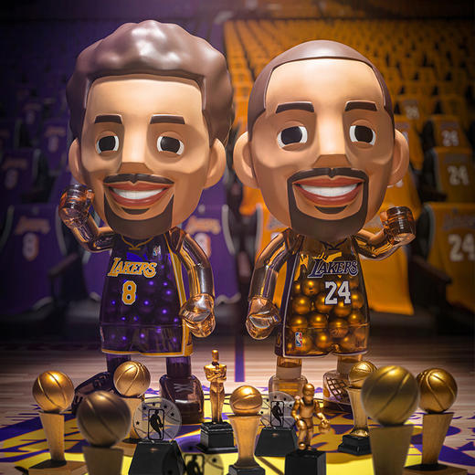 NBA球星科比400% MoneyBall可动手办收藏公仔玩偶8号24号黑曼巴 商品图3