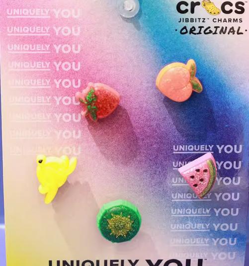 CROCS 饰品 智必星闪亮水果五件套10013255 商品图0