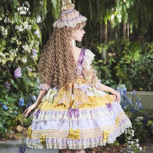 【全款预售】安东尼蛋糕日常OP 春色/春妆 古典玩偶 Lolita【2024年10月31日起发货】 商品图8