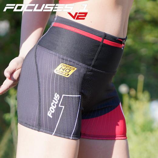 BigK 大K FOCUSES 1 V2女子多功能压缩短裤 马拉松 健身训练 商品图1