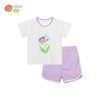 贝贝怡童装女宝夏装套装2024夏季中大女童薄款短袖T恤短裤两件套ZB2DT087 商品缩略图6