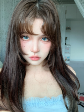 wecute日抛美瞳 泰式奶蓝 14.2mm