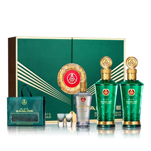 【防伪验证】五粮液集团 江山礼万里长江纪念酒52°浓香型白酒入口绵甜 商品图1