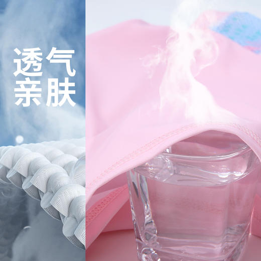 贝贝怡儿童泳衣女童分体裤裙2024年夏季新款速干女宝宝泳装三件套ZB5DP001 商品图6