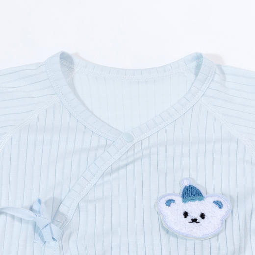 贝贝怡婴儿夏季长袖连体衣透气薄款新生儿空调服婴幼儿宝宝睡衣夏 商品图6