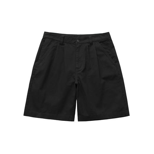 吃茶去chichaqu2024复古卡其短裤全棉宽松休闲经典男女百搭 商品图5