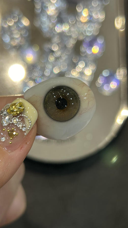 MIMIPARK 萝尾 半年抛 两片 14.2mm 参考着色 13.4mm 基弧 8.6 含水 38% 新锐国货 商品图4