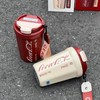 格沵400ml可口可乐联名款菱形复古红咖啡杯 商品缩略图0