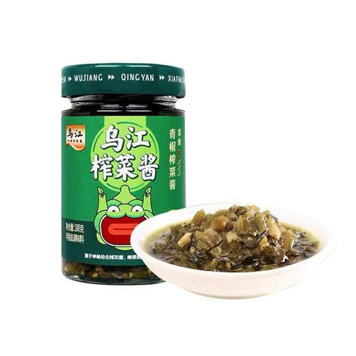 T乌江188g青椒味榨菜酱 商品图0