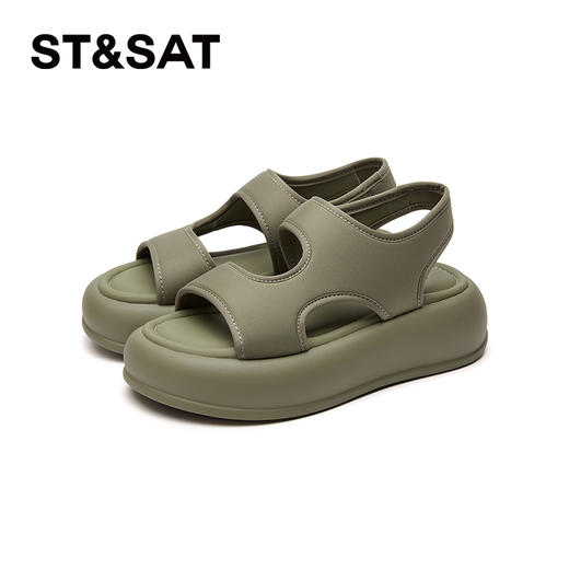 星期六休闲软感舒适厚底凉鞋SSC2115908 商品图11