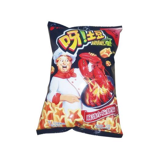 呀土豆70g麻辣小龙虾味薯片 商品图0