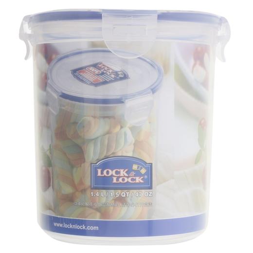 乐扣乐扣1.4L高圆形塑料保鲜盒HPL933B 商品图0