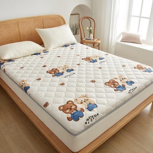 【多功能双面】印花磨毛藤席垫系列新款床垫双面榻榻米床垫 商品图3