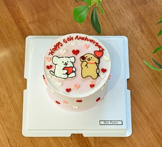 线条小狗手绘E款 纪念日  商品图1