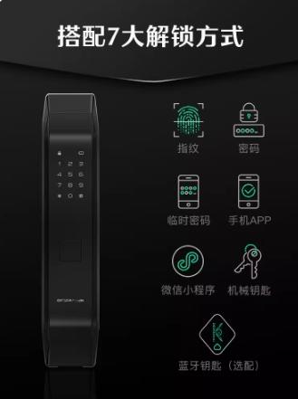 德施曼指纹锁家用防盗Q5P 商品图1