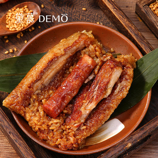 腊肠五花肉粽(1个装) | Sausage pork belly rice dumpling 商品图0