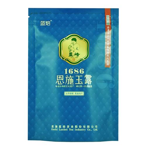 蓝焙2024年新春茶明前恩施玉露一芽一叶特级蒸青富硒绿茶1686实惠袋装 50克*1袋 商品图4