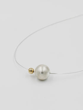 AWU｜大PL-NL  Planet Necklace 8+20mm[ 行星 项链  大]