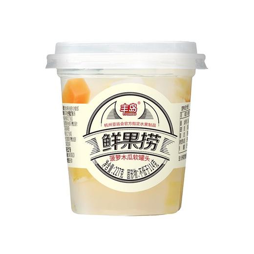 丰岛227g菠萝木瓜软罐头 商品图0