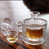 冰一壶酒 宴三两客【锤目纹玻璃温酒器套装】每一件都是独一无二‼ 商品缩略图2