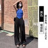 冰丝阔腿裤女夏季2024新款高腰垂感宽松休闲慵懒风山本裤_HLY 商品缩略图12