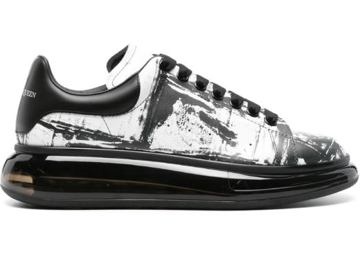 【预定秒】Alexander McQueen 麦昆男士真皮小白鞋 各尾色各款品系列 商品图8