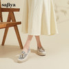 Safiya/索菲娅2024春新款流苏复古百搭厚底懒人休闲渔夫鞋 SF41112057 商品缩略图10