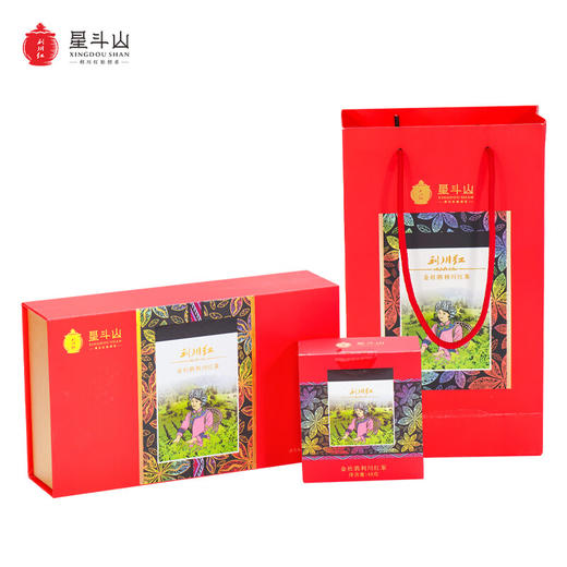 星斗山利川红 金杜鹃红茶 口感醇香 自己喝的茶叶 伴手礼 礼盒96克 商品图4